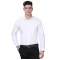 Scott International Shirt for Men, Solid Full Sleeves Shirt, Wrinkle Free Mens Shirts, Cotton Formal Shirts, Regular Fit Stylish Mens Shirt, Plain Formal Shirts for Men White