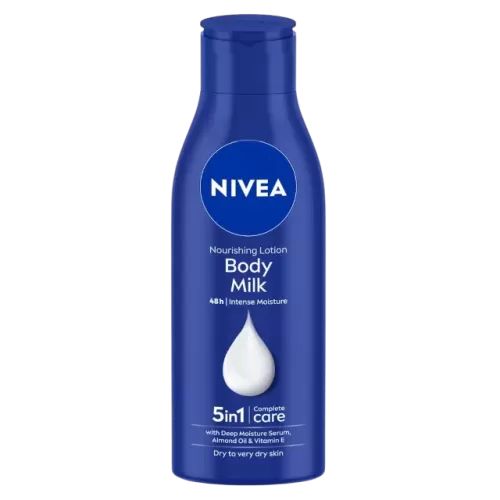 Nivea Body Milk Nourishing Lotion – Deep Moisture Serum for Very Dry Skin 200 ml