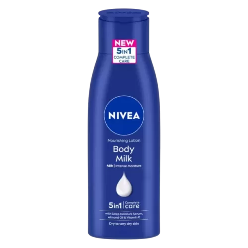 Nivea Body Milk Nourishing Lotion – Deep Moisture Serum for Very Dry Skin 75 ml