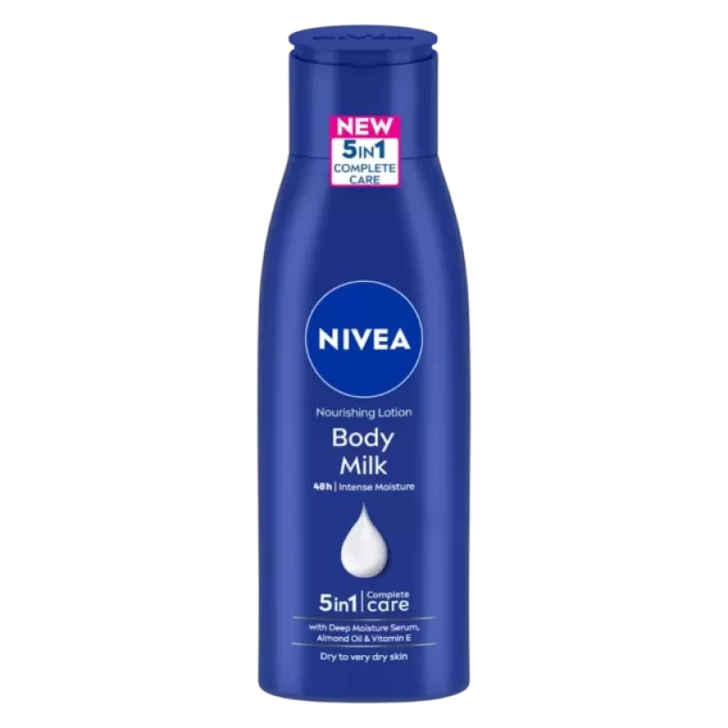 Nivea Body Milk Nourishing Lotion – Deep Moisture Serum for Very Dry Skin 75 ml