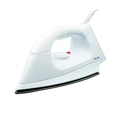 Philips HI113 1000-Watt PTFE Coating Dry Iron – Smooth Glide, Fast Heating