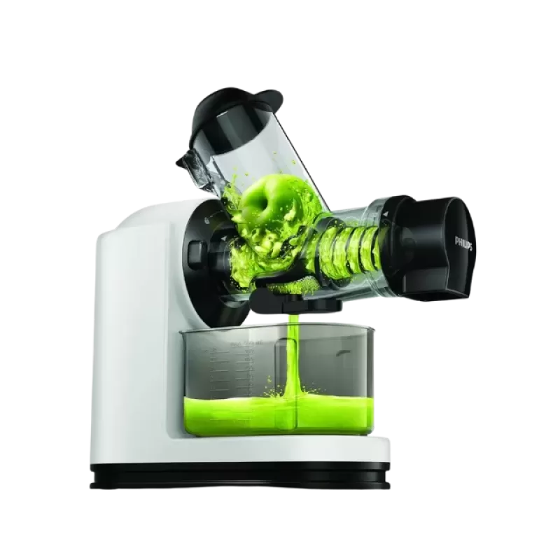 Philips Masticating Slow Juicer 150W - HR1887/81 | XL Feed Tube | Quick Clean | 2-Year Warranty